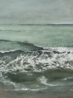 Grauer Tag, 2025, Öl auf Leinwand, 50x60cm