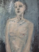 Mädchen, 2025, Öl auf Leinwand, 70x50cm