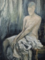 Am Fenster, 2025, Öl auf Leinwand, 140x100cm